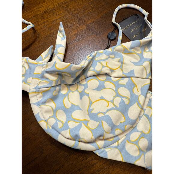 NWT Skatie Kate Bikini Top Underwire in Nantucket Size Small - Picture 3 of 5